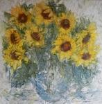 Slunečnice ve váze / Sunflowers in a Vase